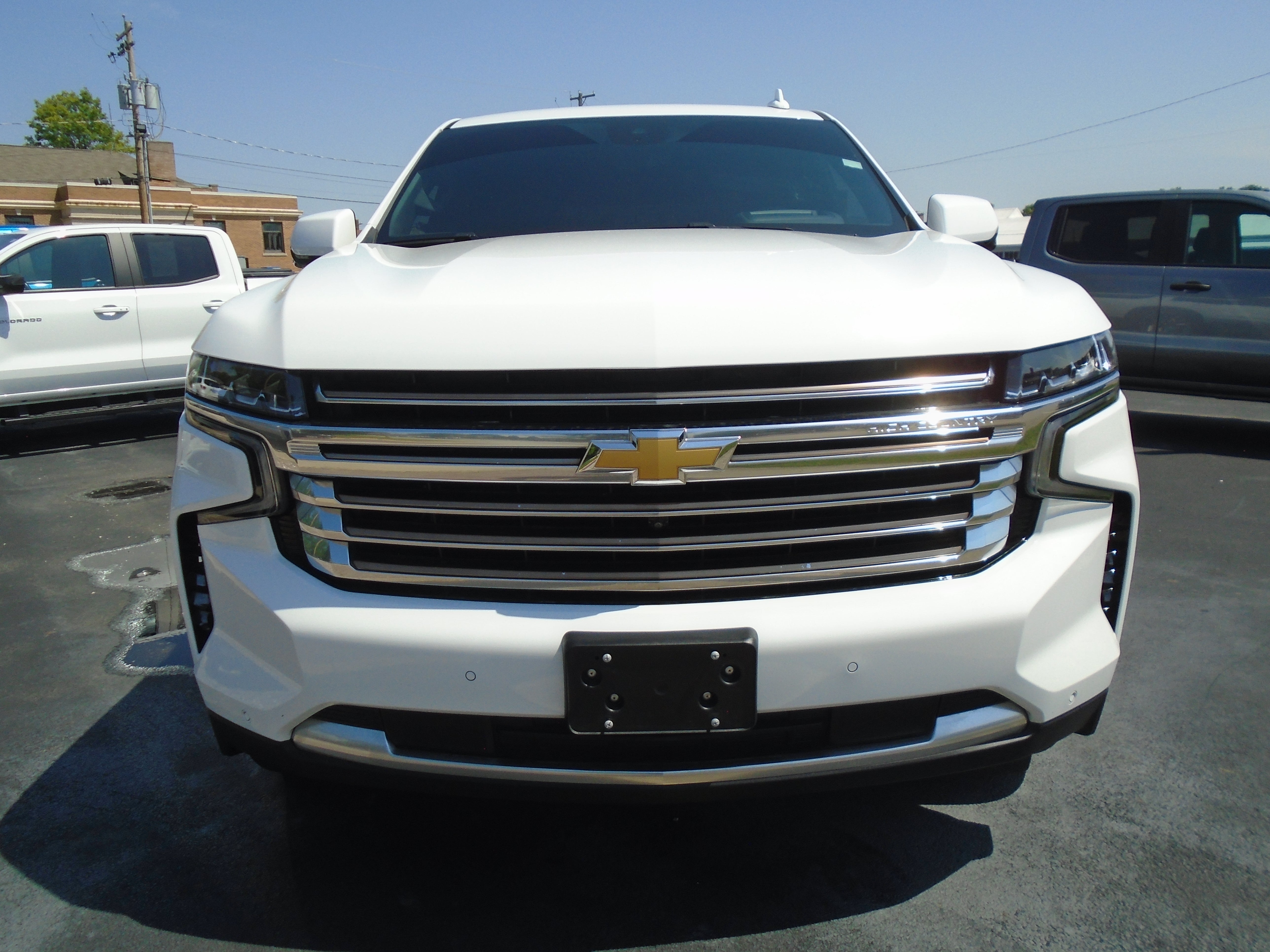 2024 Chevrolet Tahoe — rear three-quarter view
