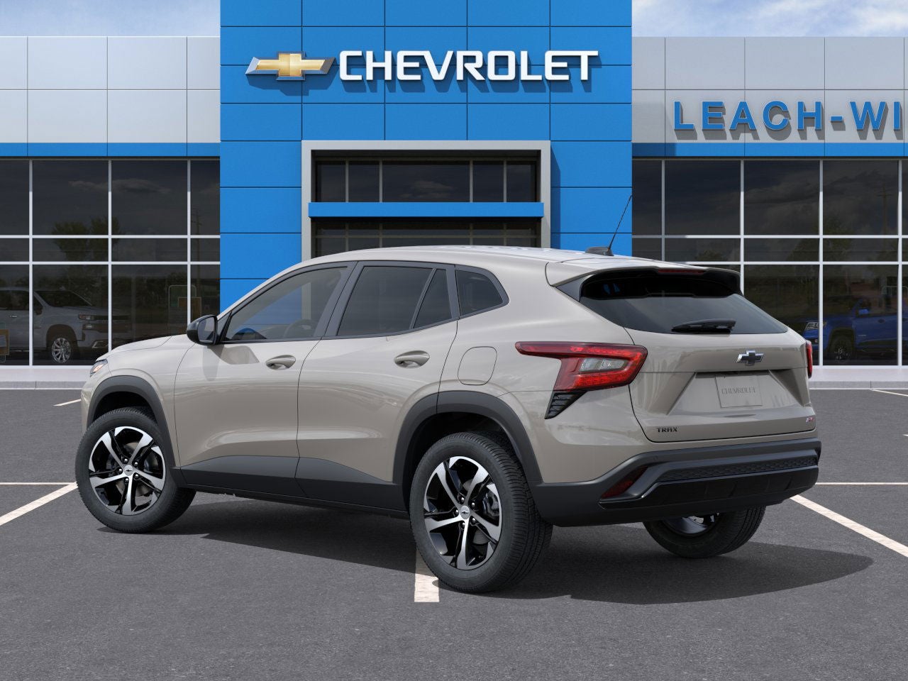 2026 Chevrolet Trax — rear three-quarter view